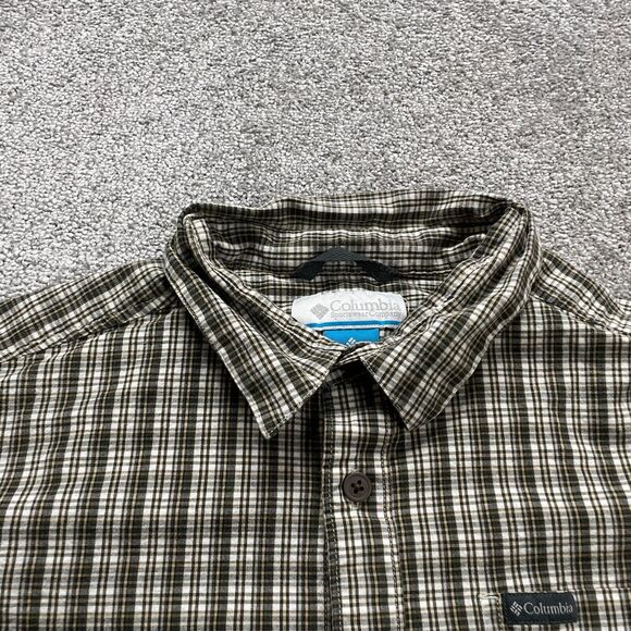 Columbia Vapor Ridge Flannel Shirt Mens Large Multicolor Long Sleeve But… - Picture 3 of 9